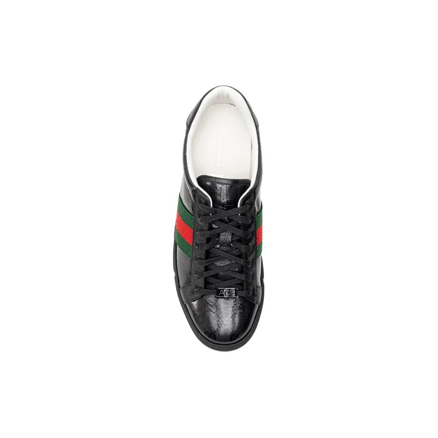 Gucci Ace 'GG Crystal Canvas - Schwarz' 760775 FACRF 1163