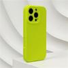Integrated Camera Button Liquid Silicone Phone Case For iPhone 16Pro Max 15Pro 16 14 Neon Color Matte Shockproof Back Cover