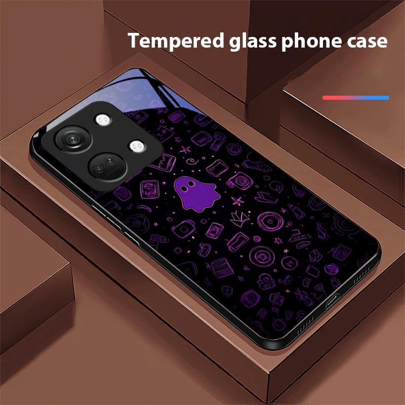 

Dream Space Чорний Для OnePlus Nord 3 5 6T 7 Pro 8 12 10T Reno8 Lite 5G 10R Nord N30 Жорсткий Чохол Загартоване Скло Чорний For OnePlus 10R 5G