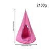 Kids Pod Swing Seat With Cushion Max 150kg Multifunctional Adjustable Comfortable Indoor Outdoor Nest Hammock For Living Room
