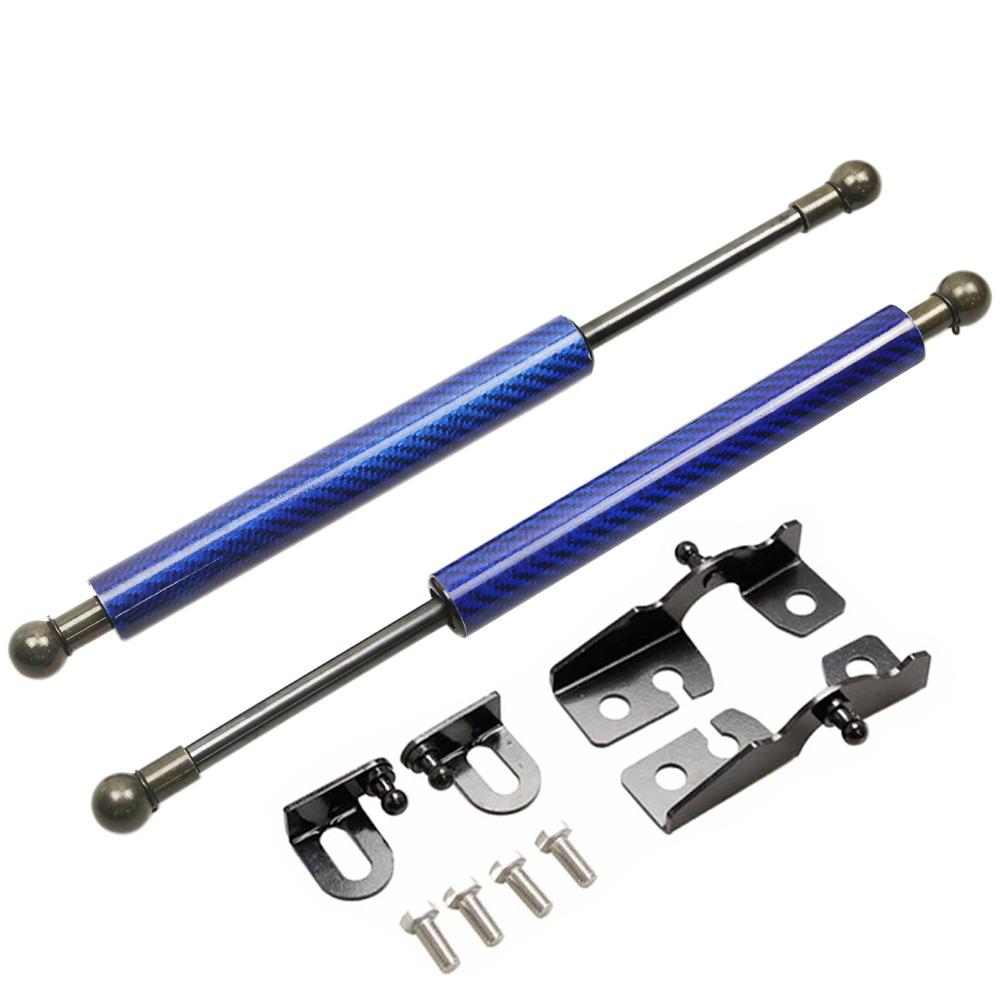 For 2015- Fiat 124 Spider Front Bonnet Hood Modify Gas Struts Carbon Fiber Spring Damper Lift Support Absorber