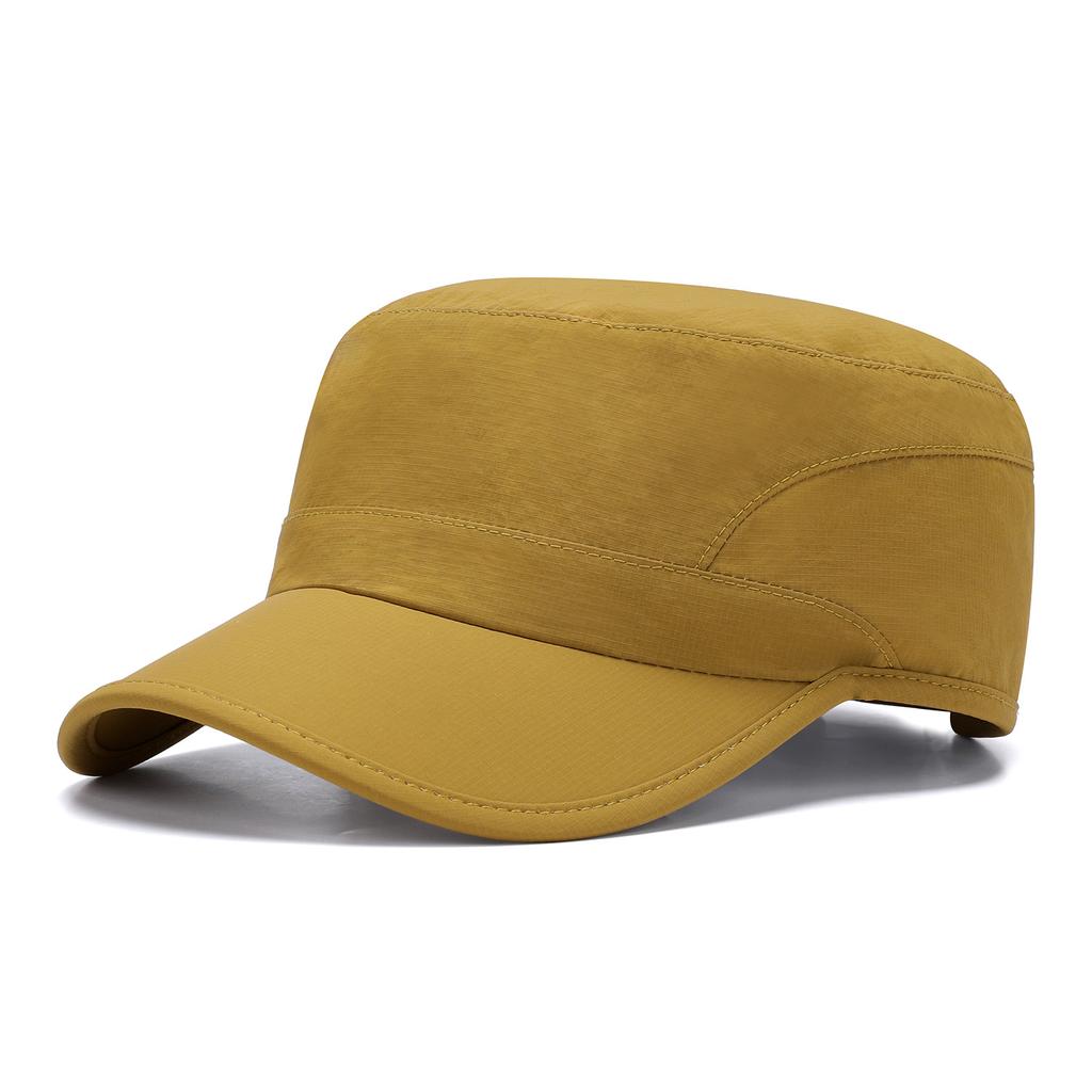 Simple small letter quick-drying baseball cap outdoor mountaineering sports sunshade flat top cap batch