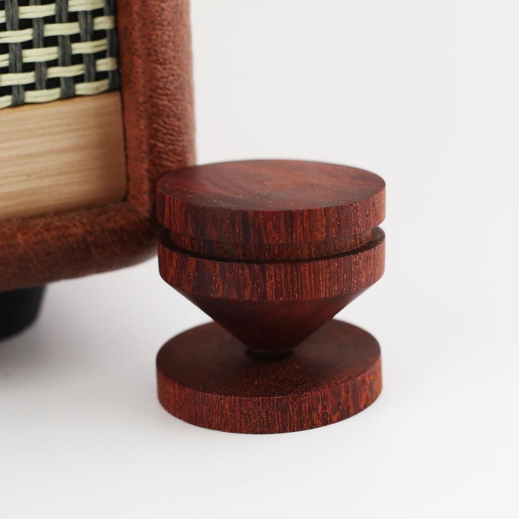 8-Piece Set of Rosewood HIFI Audio Gallbladder Shockproof Foot Nails [Kawaki] Bookshelf Speaker Scaffolding Trumpet 23mm [P251]