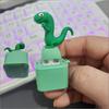 Interactive LED Light Lizard Keychain with Realistic Sounds for Educational and Fun Purposes