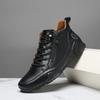 Genuine Leather Mens Ankle Boots Fashion Comfortable Men Casual Shoes Quality Handmade Work Boots Plus Size High Top Short Boots