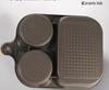 12-Piece Non-Stick Stone Cookware Set with Lids & Detachable Handles
