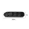 2Pcs Side Fender Air Flow Vent Grill Gloss Black Side Fender Vent Grill Modified Parts for BMW 5 Series M5 E39 E60 E61 1991-2010