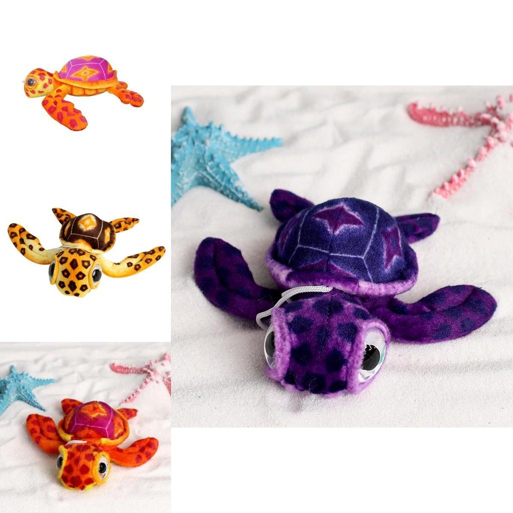 New Creative Short Plush Sea Turtle Stuffed Animal Toy For Living Room