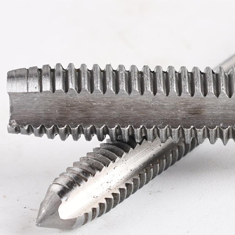 Hochleistungs Handgewindebohrer Satz 5tlg. Hochgeschwindigkeitsstahl Gewindebohrer Präzises Gewindeschneidwerkzeug für verschiedene Metallmaterialien