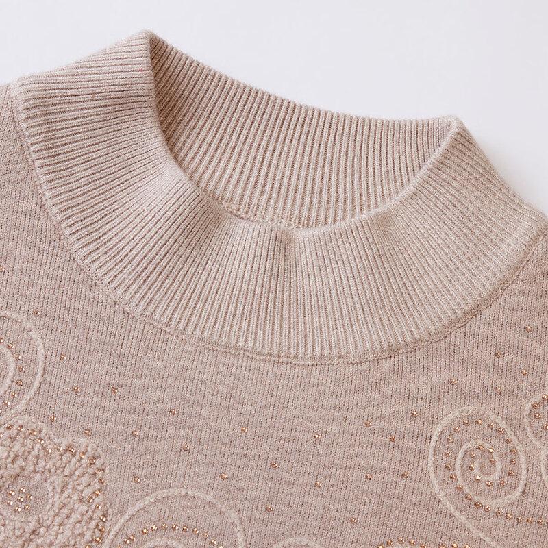 Paster Women's Integrated Fleece Round Neck Sweater