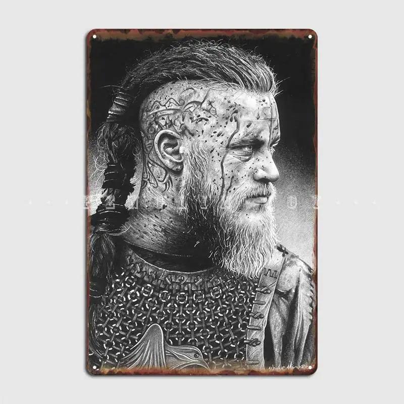 Ragnar Metallschild Wandbild Zuhause Individuelle Wandplakette Blechschild Poster