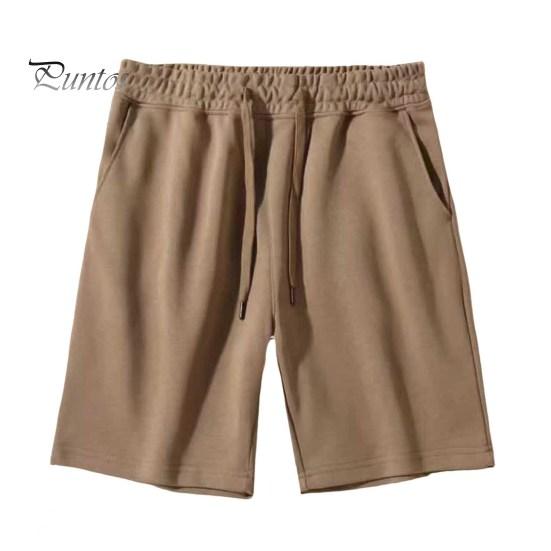 

Мужские повседневные шорты, однотонные, обычного кроя, с укрепленными карманами, регулируемые летние шорты со шнурком M кофейный