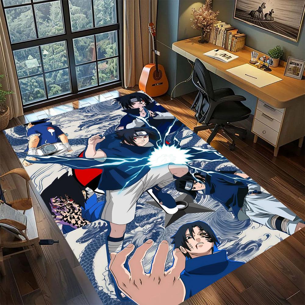 Naruto Anime Character Carpet for Living Room Bedroom Home Decor Cool Movie Mat Play Floor Mat