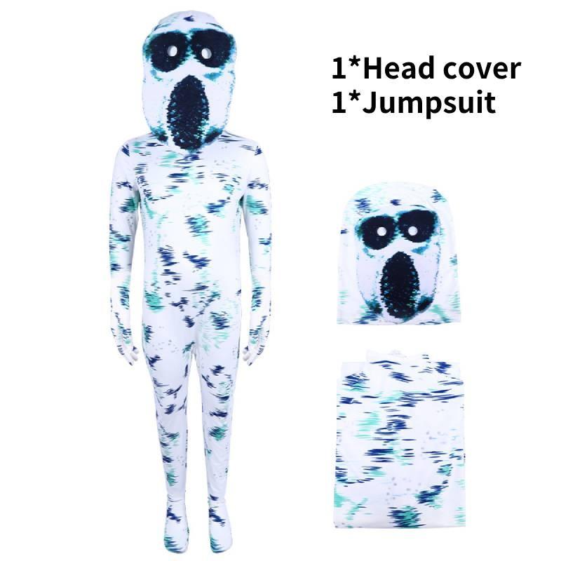 Doors Figure Roblox Cosplay Costume Kids Role Play Halloween Stage Performance