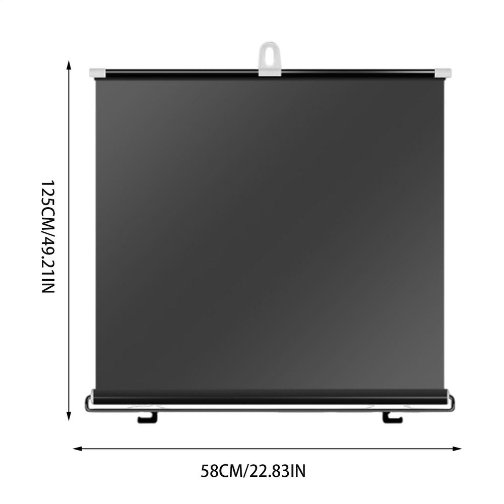 Car Mounted Retractable Roller Blinds Sunshade Truck Front Window Roller Blinds Front/Rear Shutter Auto Interior Accessories