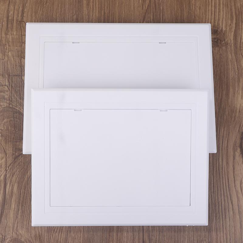 1Pc Access Panel Inspection Hole Pvc Access Doors Wall Ceiling White Hatch Cover Universal Plastic Push-Type Inspection Port