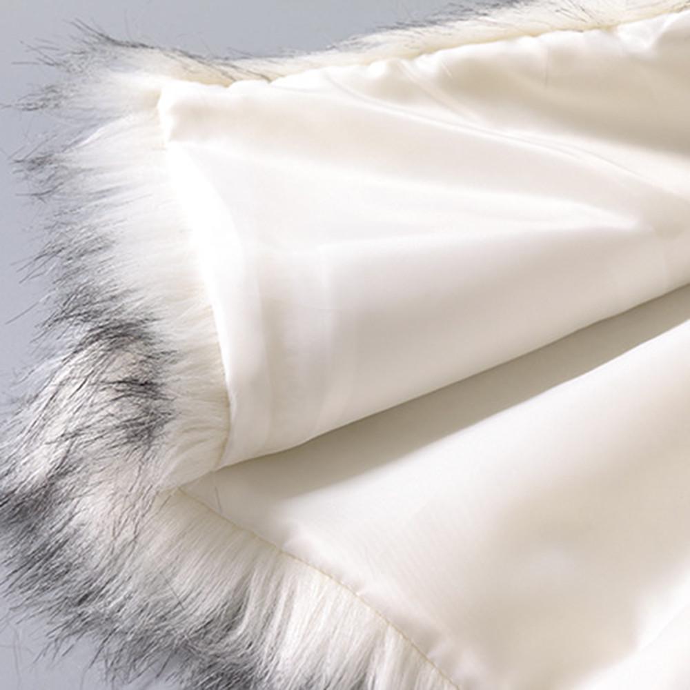 Faux Fur Vest,Womens Wool Stand Collar Coat Sleeveless Warm Jacket by-NEWONESUN Faux Fur Vest,Womens Wool Stand Collar Coat Sleeveless Warm Jacket by-NEWONESUN