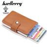 Baellerry Men's RFID Automatic Pop-Up Aluminum Card Holder & Anti-Magnetic Sleeve