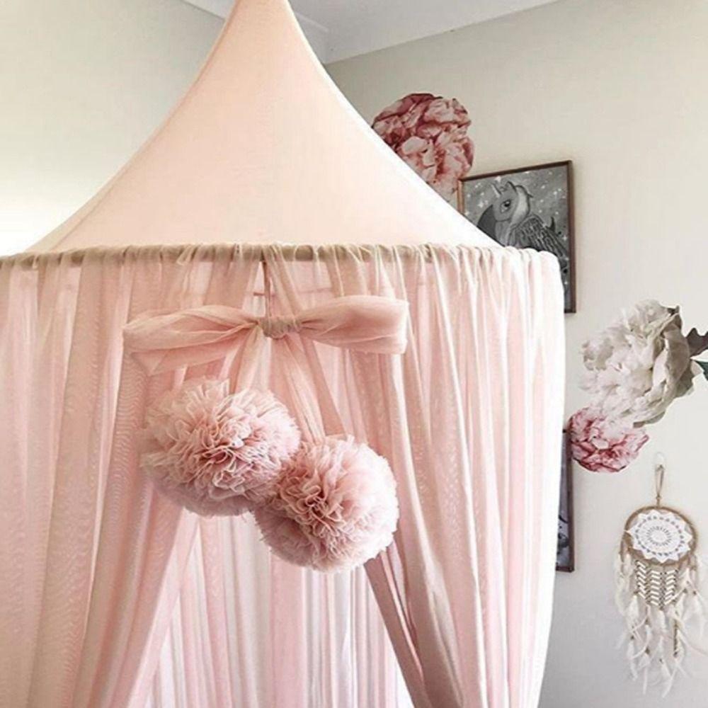 Curtain Hangings Room Decoration Net Ornament Bed Canopy Ornament Net Ball Mosquito Net Accessories