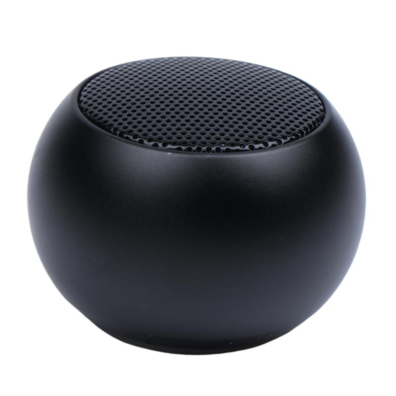 M3 High Quality Bass Mini Led Plating Loud Outdoor Sports Portable Round Small Wireless Speaker For Mobile Phone