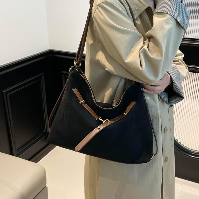 Premium tote bag women's new autumn and winter retro fashion messenger bag large capacity shoulder bag