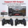 Console di gioco retrò wireless K8 con 40.000 giochi classici integrati, uscita TV HDMI 4K, doppio controller wireless 2.4G, stick di gioco nostalgico 64G