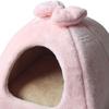 Haustierzelt Höhlenbett Katzenbett Innenkissen Zwinger Katzenhaus Haustier Katze Nest für Pudel
