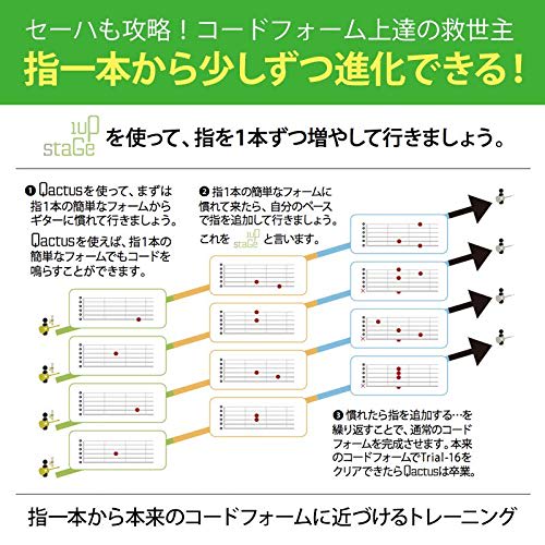 Cactus Starters Kit, a Patented Instrument That Helps Guitar Players Who Have Given Up On Playing Guitar and Those with No Experience. Supervised by a