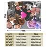 Warm Soft Blanket Decorative Alex Warren America Singer Throw Blanket Flannel Bedspread For Bedroom Novelty Sofa Bed Cover