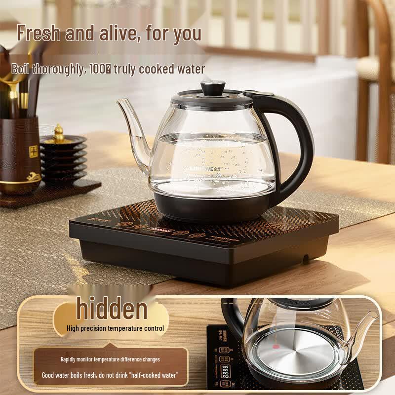 KAMJOVE FA-7 Automatic Glass Electric Kettle 1L CN plug (adapter included)