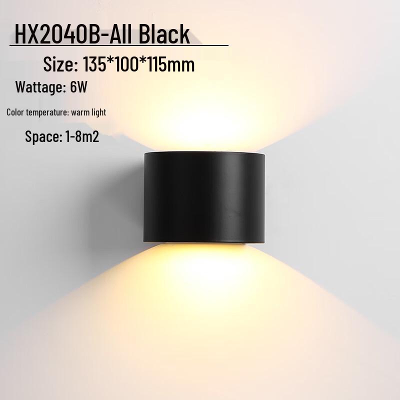 

Xuan Yong LED Dimmable Half-Round Outdoor Wall Light