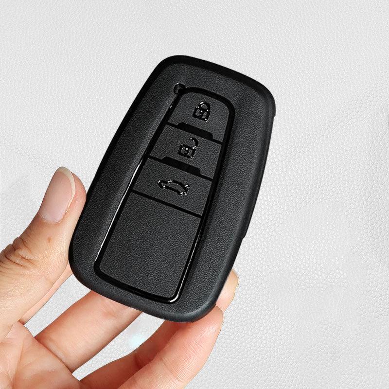 

Чехол для ключа Black Warrior для Toyota Camry, Corolla, Levin, C-HR, Avalon, Highlander и Venza