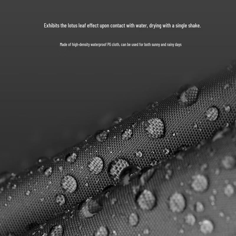 Hongyezhixiu UPF50+ Ultra-Light Dual-Use Sun & Rain Umbrella