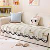 Cartoon Special-Shaped Sofa Cushion, Cold Silk And Cool  New Summer Non-Slip Straight Seat Cushion, Mat, One-Piece Cover
