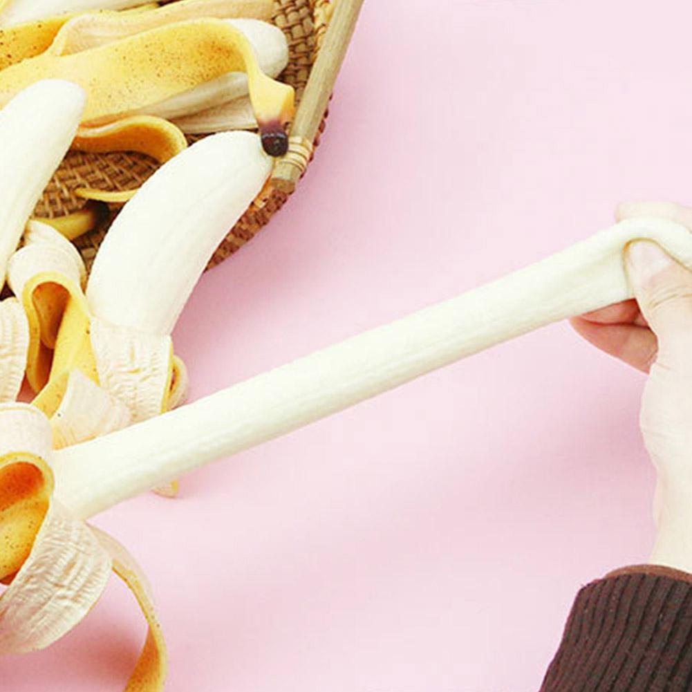Anti-stress toy-Peeled banana, soft bounce