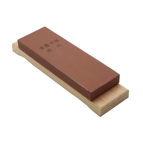 Kiya Special Selection Medium Whetstone with Stand, #1000, for Knife Sharpening