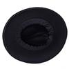 Zhen Yueqi Unisex Korean Style Jazz Fedora Hat, Wool-Blend, Wide Brim, Autumn/Winter.