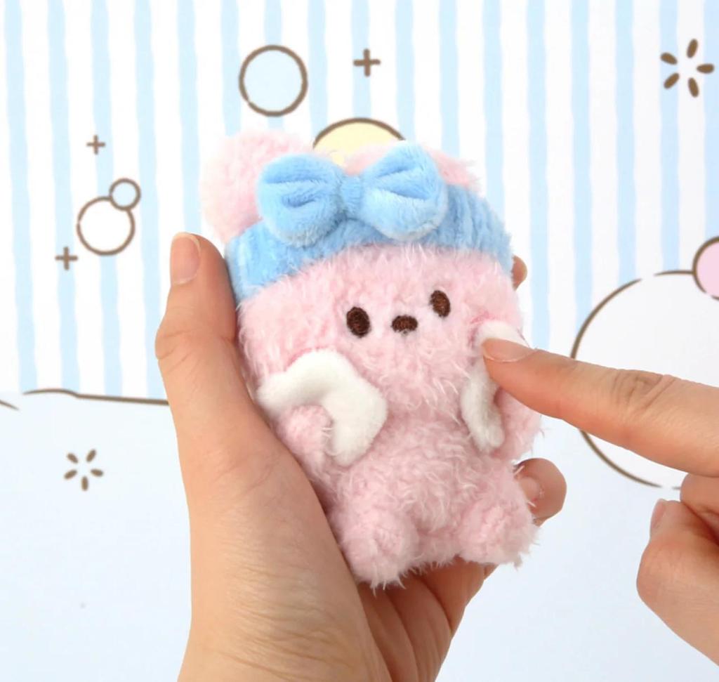 BT21 - BATH TIME KEYRING DOLL, Authentic Official Goods, 75 X 45 X 90(mm), KPOP, KBeauty, Free Samples