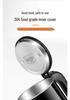 Large Capacity Stainless Steel Electric Kettle with Insulation and Auto Shut-Off
