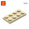 88Pcs/Lot 3020 2x4 Basic Construction Bricks Colorful Traditional Parts Works With featuring Brick DO IT YOURSELF Kids Toy Assembly Gift Idea Box