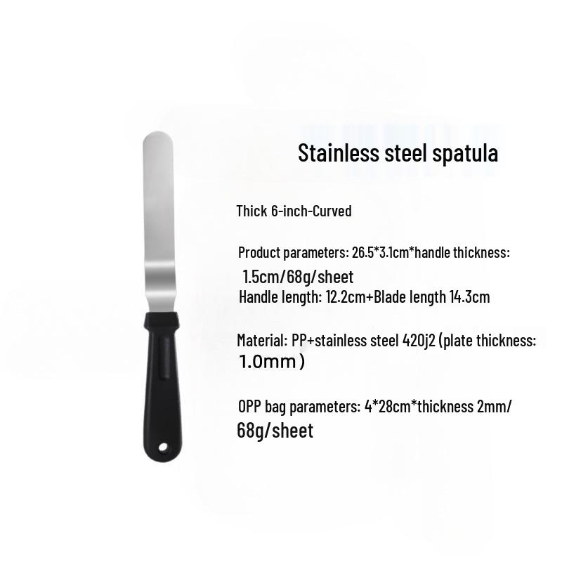 Wheat Straw Spatula & Cake Scraper Set