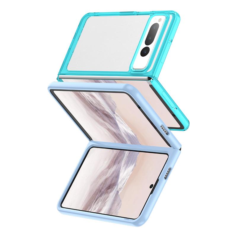 Custodia protettiva colorata per Google Pixel Fold Cover posteriore antiurto
