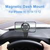 For Magsafe 360 Degree Car Dash Phone Holder for Driving Navigation Magnetic Cell Phone mount Clip on Dashboard For iPhone 16 15