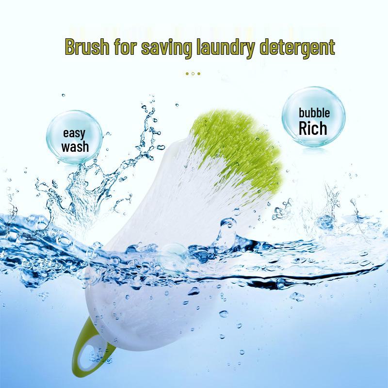 Household Hard Bristle Cleaning Brush - Plastic Small Laundry and Crevice Brush