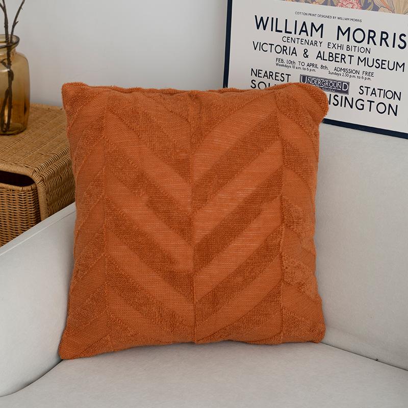 

Скандинавская универсальная однотонная наволочка для подушки, чехол для подушки для отеля типа «постель и завтрак», гостиной, дивана-кровати, для сна, большая подушка, поясничная подушка 45 * 45cm (excluding core)