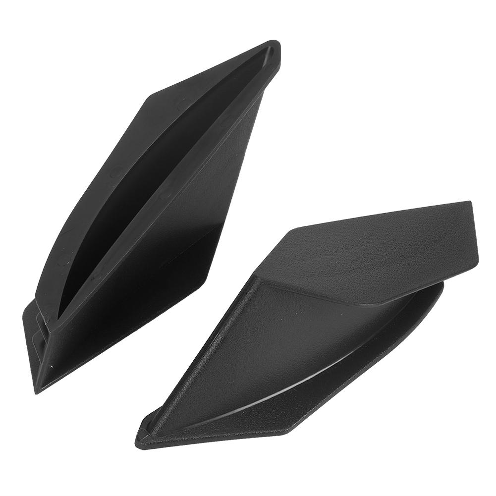 Motorcycle Aerodynamic Winglets Spoiler Wing Universal Modification AccessoryBlack
