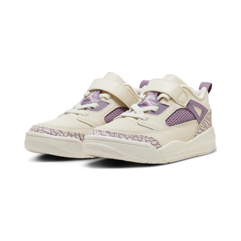 Air Jordan Spizike Low PS Lets Play! Kids Sneakers Cream Legend-Light-Brown Violet-Dust FQ3951-200
