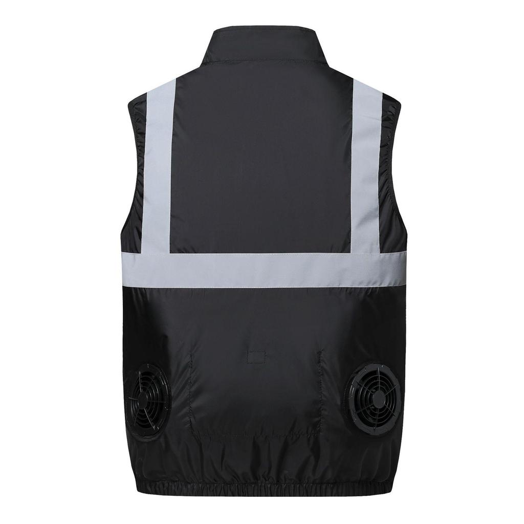 Summer Cooling Fan Vest for Outdoor Heatstroke Prevention