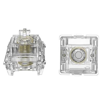 GATERON Magnetic Ball Max Max Keyboard Linear Factory Fully Transparent Gold Plated Spring Permanent Magnet Free Positioning Key Switches For Magnetic