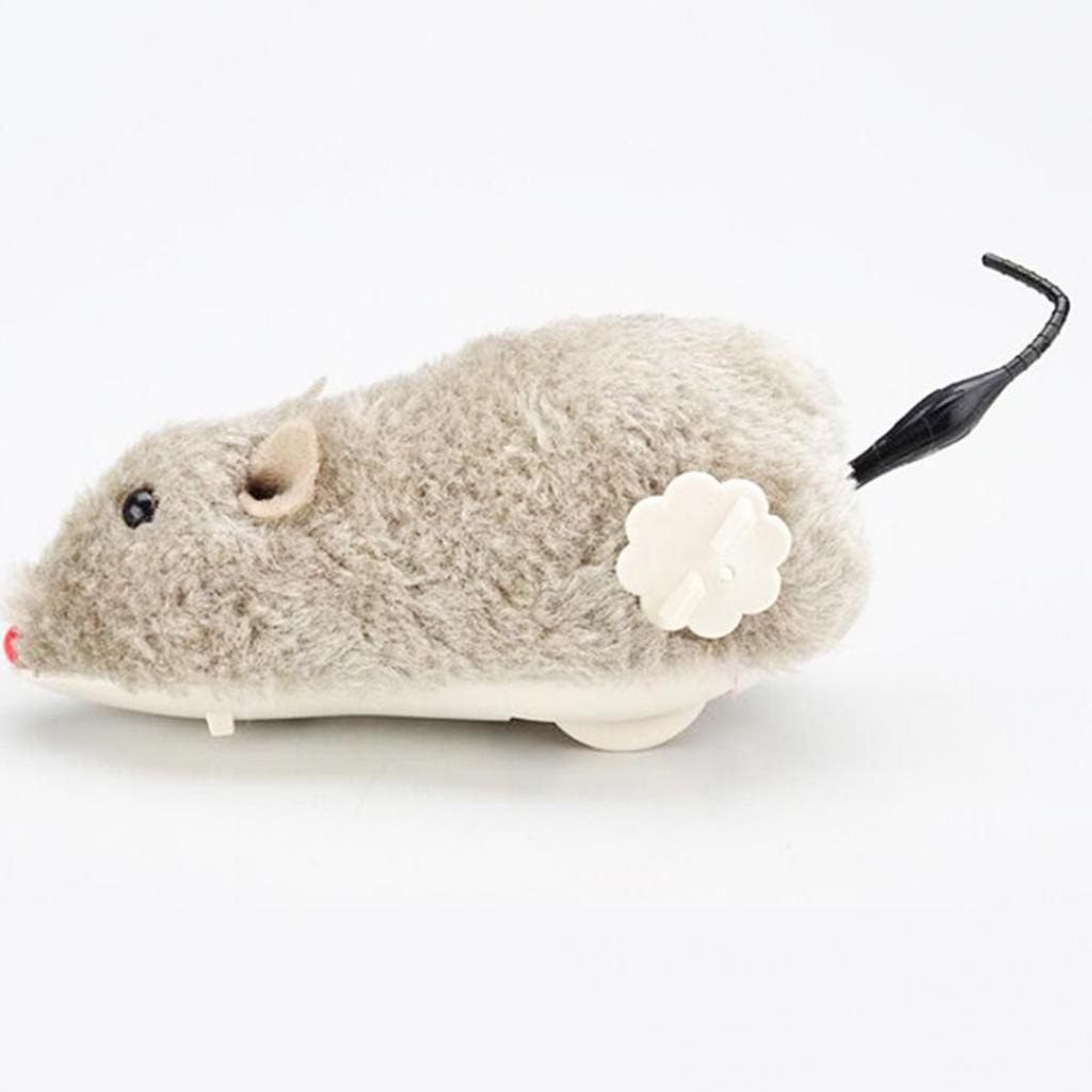 

Извилистая крыса будет прыгать и прыгать с хвостом, игрушка для домашних собак и кошек серый